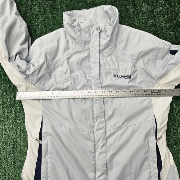 Columbia Jacket Womens L Omni Tech Heavy Coat Lined Waterproof Interchange Adult - Picture 13 of 15